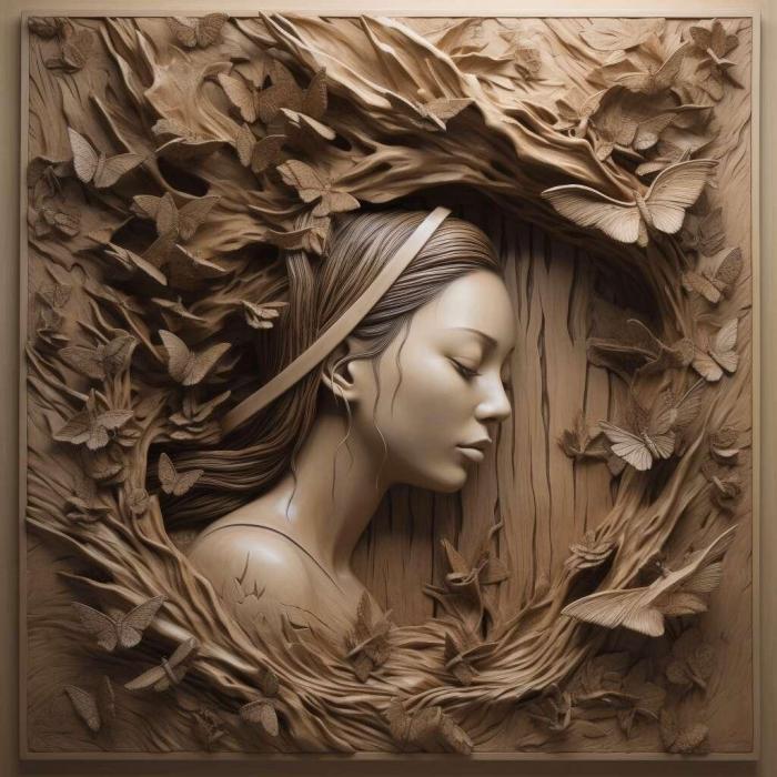 نموذج ثلاثي الأبعاد لآلة CNC 3D Art 